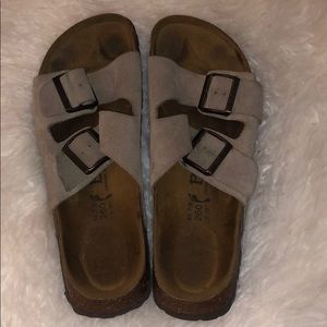 Tan Classic Birkenstock Sandals